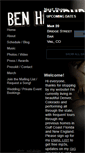 Mobile Screenshot of benhammondmusic.com